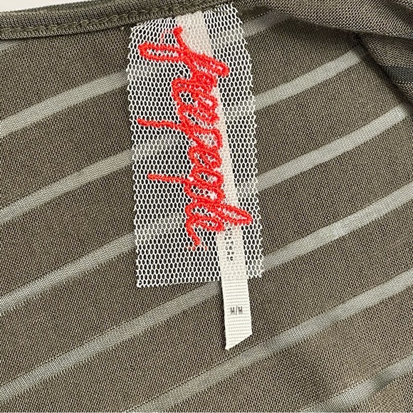 Free People Layered Sheer Striped Tank - Picture 9 of 15